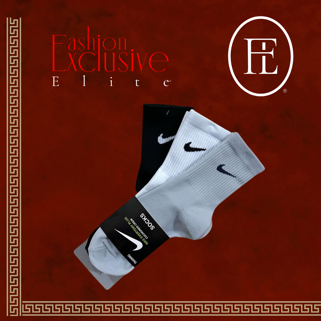 Calcetines Nike Unitalla Negro - Blanco - Gris