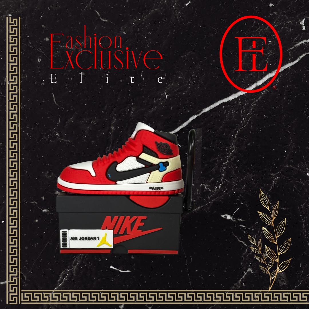 Funda AirPods Pro 1 y 2 - Jordan 1 Retro High Off-White Chicago