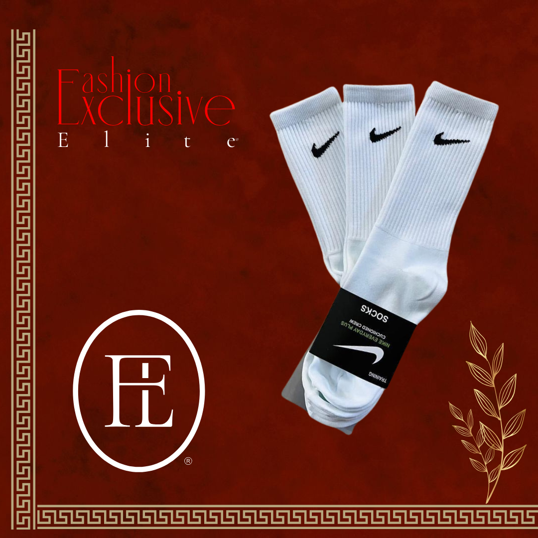 Calcetines Nike Unitalla Largos Blanco