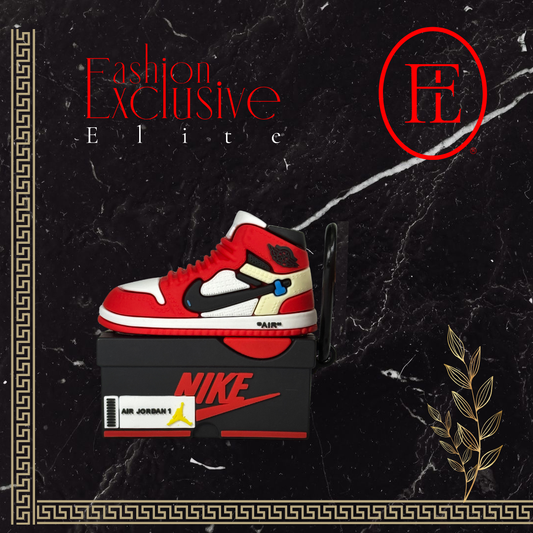 Funda AirPods Pro 1 y 2 - Jordan 1 Retro High Off-White Chicago