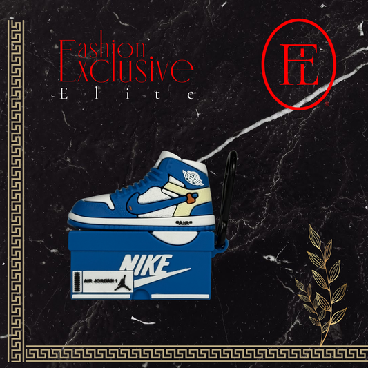 Funda AirPods Pro 1 y 2 - Jordan 1 Retro High Off-White University Blue