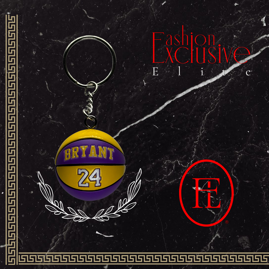 Llavero - Balón de Basketball Los Angeles Lakers Kobe Bryant Modelo 2