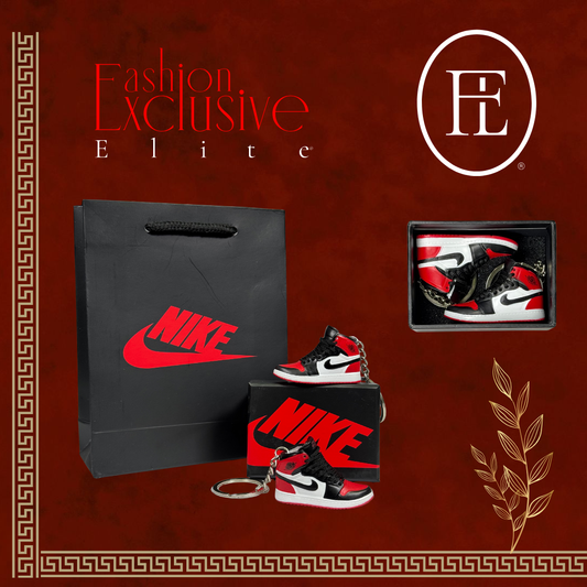 Llavero - Jordan 1 Retro High Bred Toe
