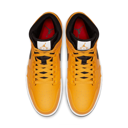 Jordan 1 Mid University Gold Black