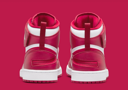 Jordan 1 High FlyEase White Cardinal Red
