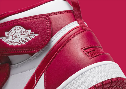 Jordan 1 High FlyEase White Cardinal Red