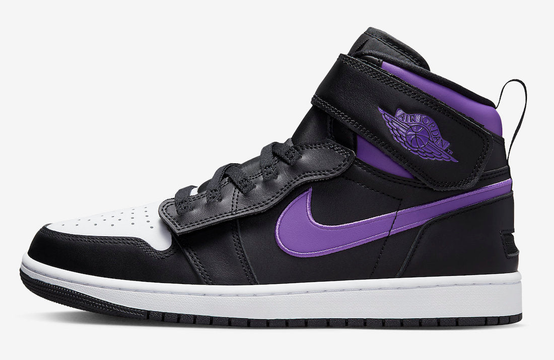 Jordan 1 High FlyEase Black Bright Violet