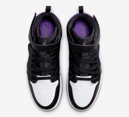 Jordan 1 High FlyEase Black Bright Violet