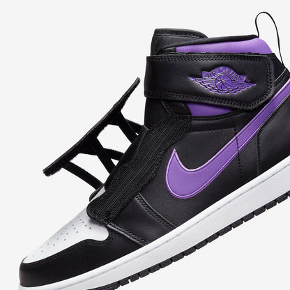 Jordan 1 High FlyEase Black Bright Violet