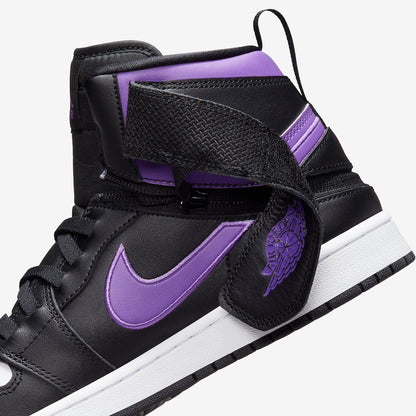 Jordan 1 High FlyEase Black Bright Violet