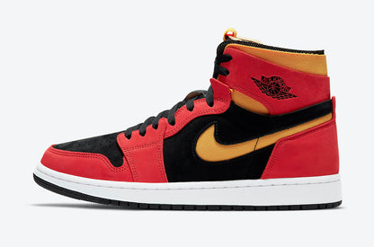 Jordan 1 High Zoom Air CMFT Black Chile Red