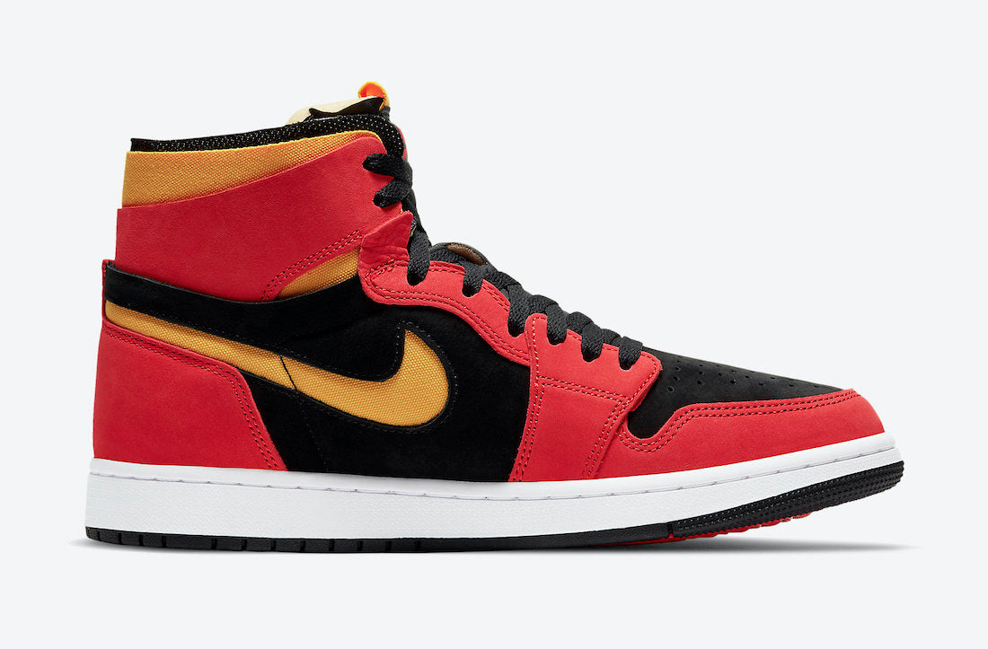 Jordan 1 High Zoom Air CMFT Black Chile Red