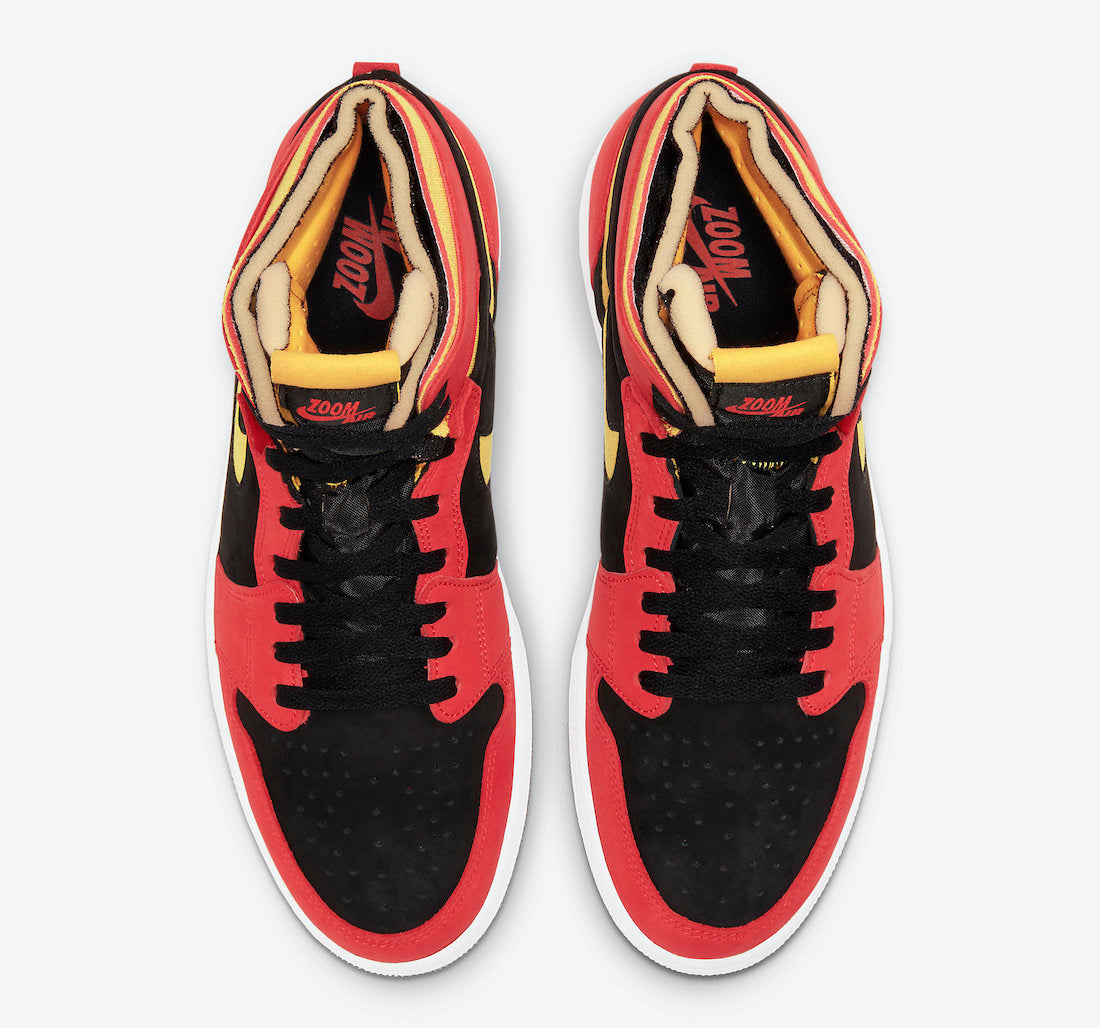 Jordan 1 High Zoom Air CMFT Black Chile Red