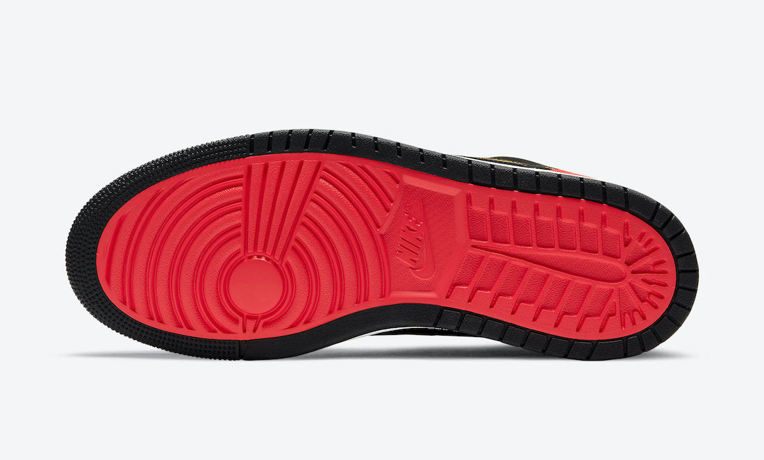 Jordan 1 High Zoom Air CMFT Black Chile Red