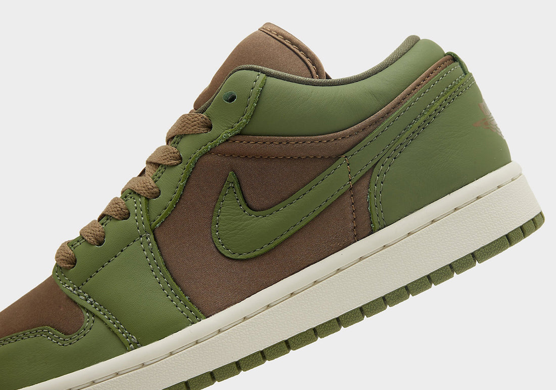 Jordan 1 Low SE Brown Kelp Sky J Light Olive