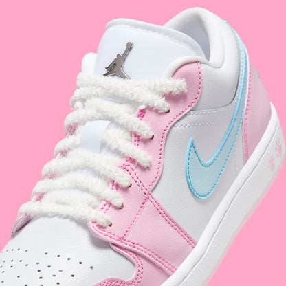 Jordan 1 Low SE Paw Print Pink Foam (Women's)
