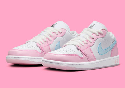 Jordan 1 Low SE Paw Print Pink Foam (Women's)