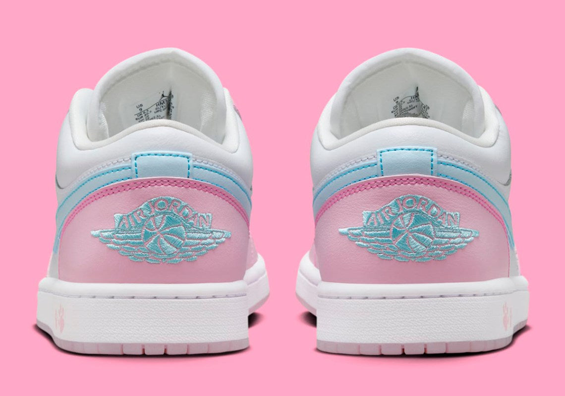 Jordan 1 Low SE Paw Print Pink Foam (Women's)