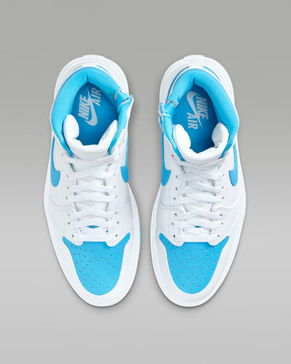 Jordan 1 Elevate High White Dark Powder Blue (Women's)