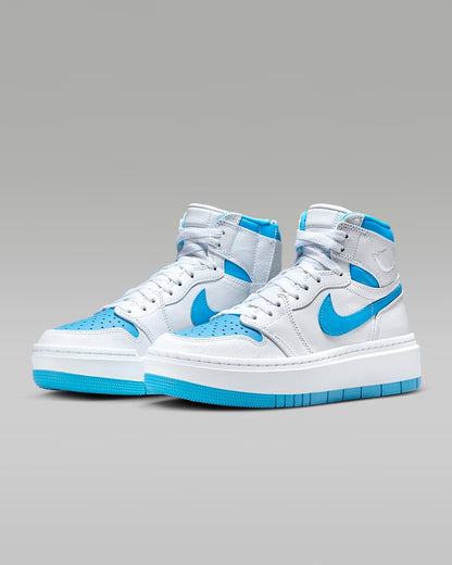 Jordan 1 Elevate High White Dark Powder Blue (Women's)