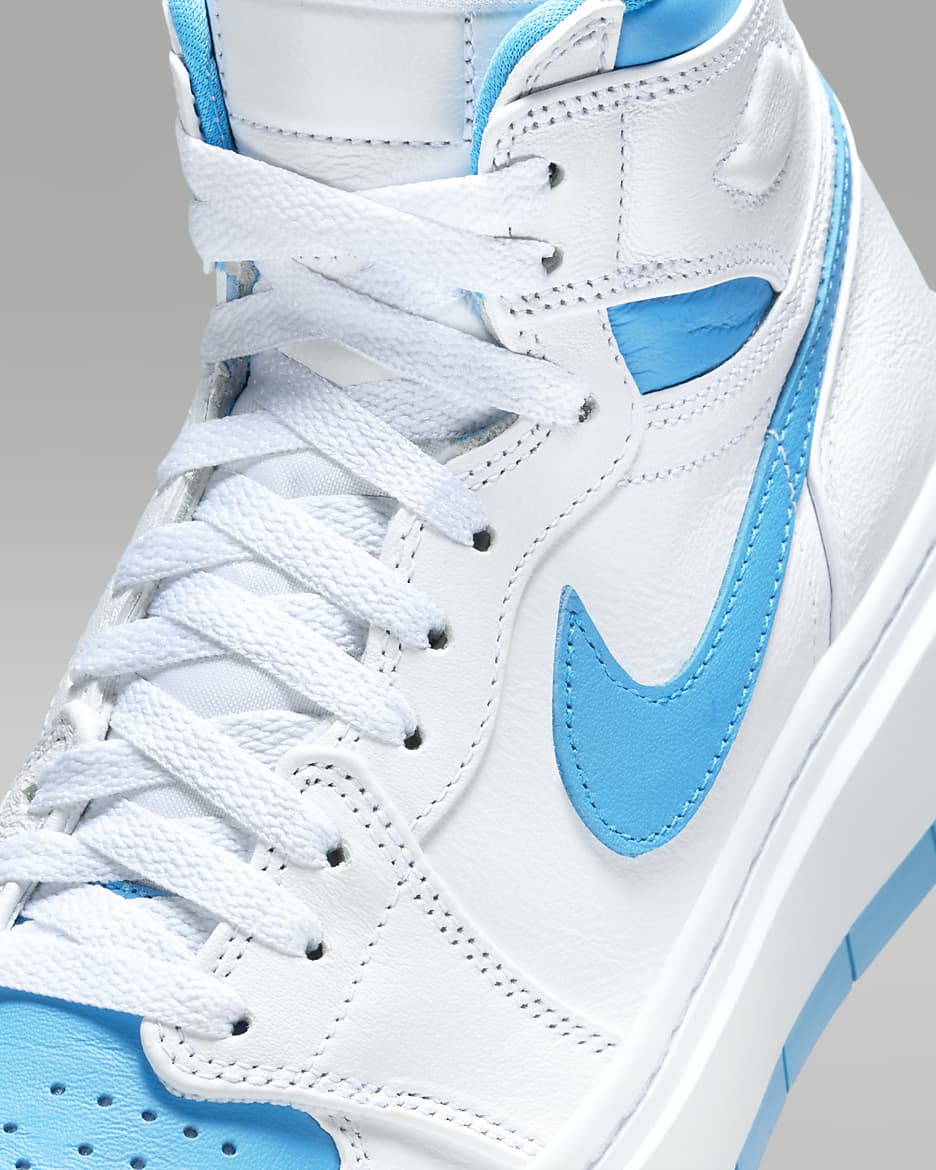 Jordan 1 Elevate High White Dark Powder Blue (Women's)