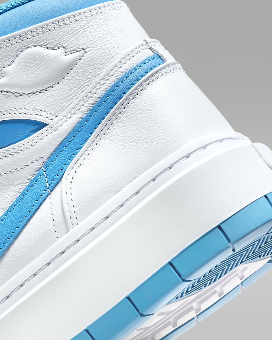 Jordan 1 Elevate High White Dark Powder Blue (Women's)