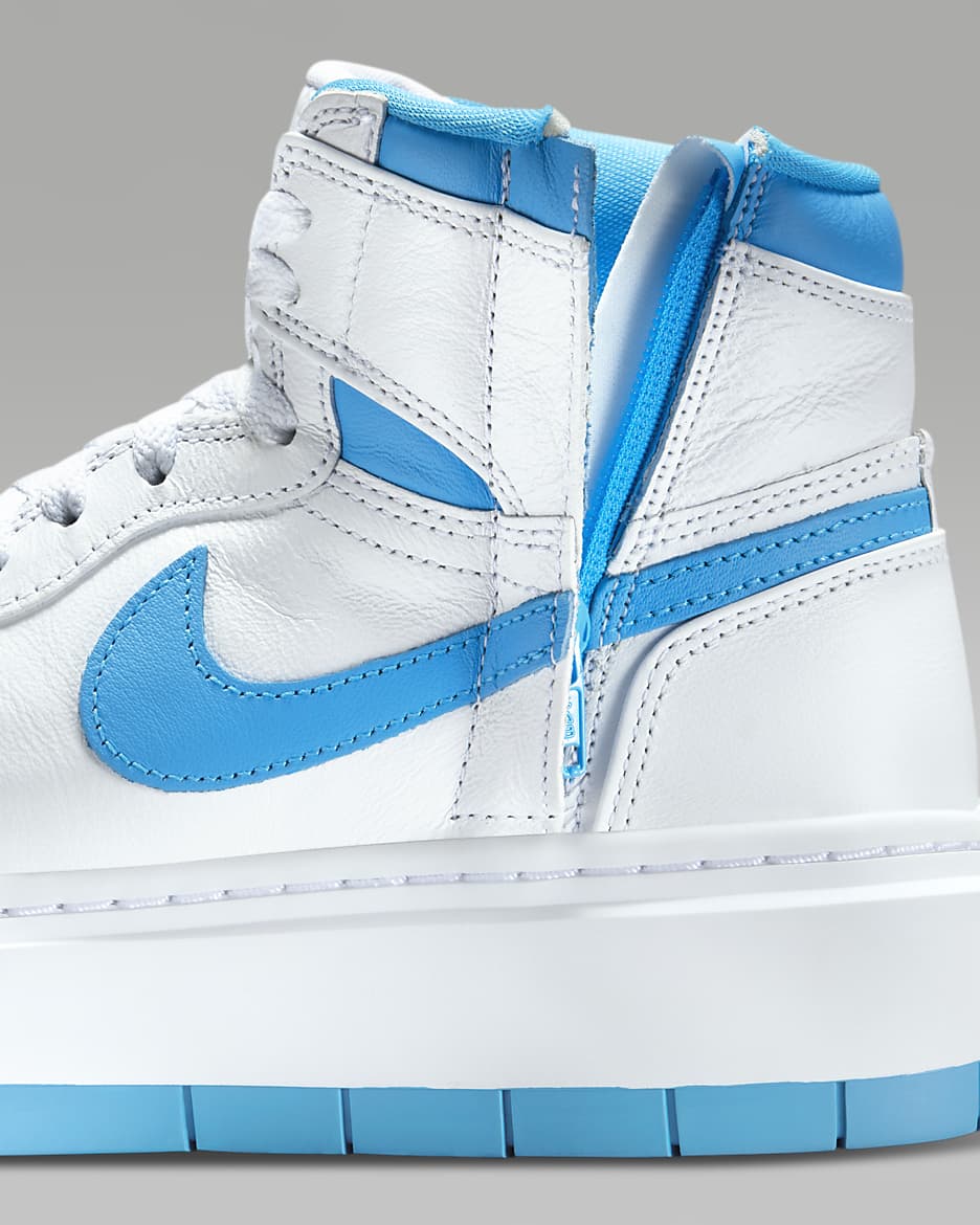 Jordan 1 Elevate High White Dark Powder Blue (Women's)
