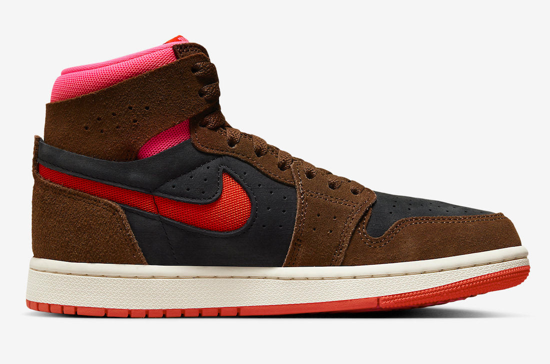 Jordan 1 High Zoom Air CMFT 2 Cacao Wow Picante Red (Women's)