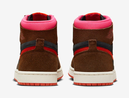 Jordan 1 High Zoom Air CMFT 2 Cacao Wow Picante Red (Women's)