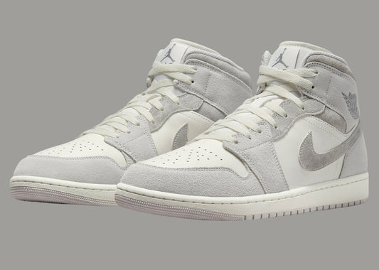 Jordan 1 Mid SE Neutral Grey Sail