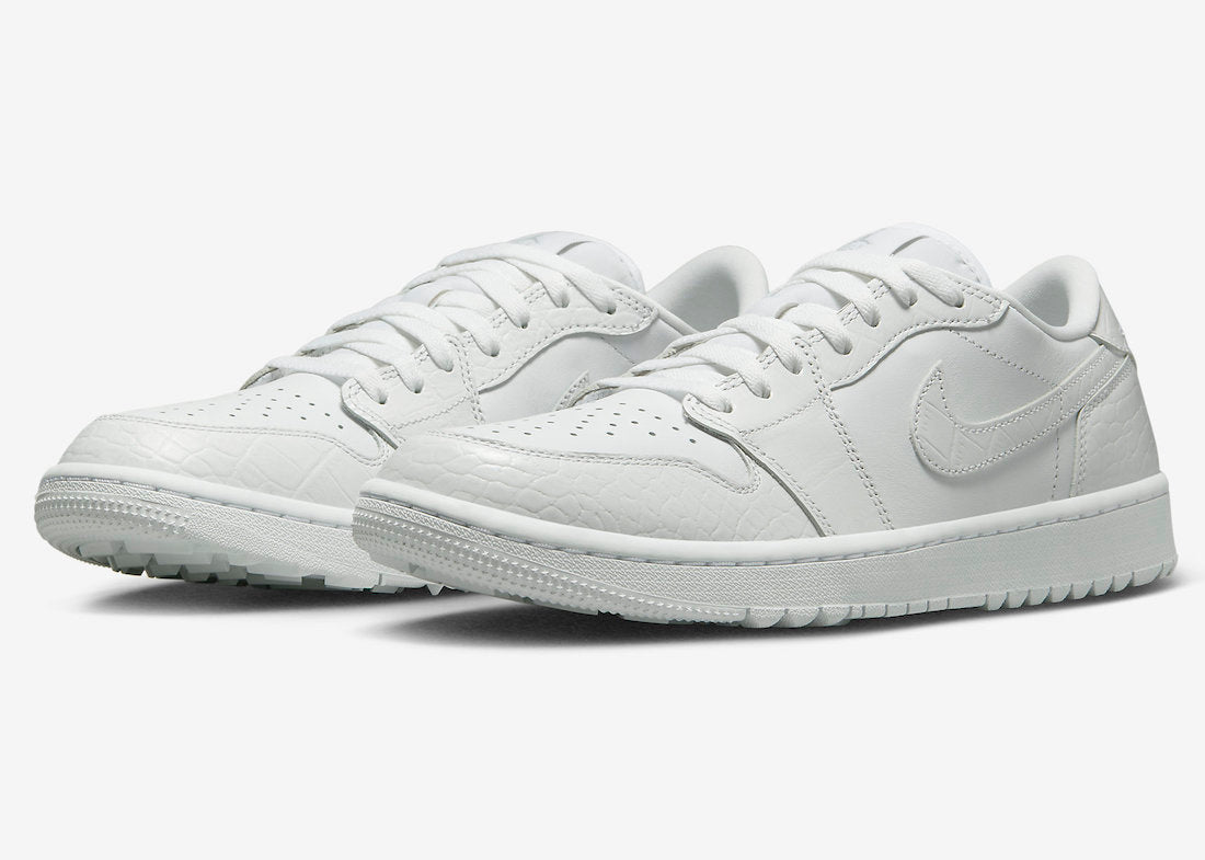 Jordan 1 Retro Low Golf White Croc