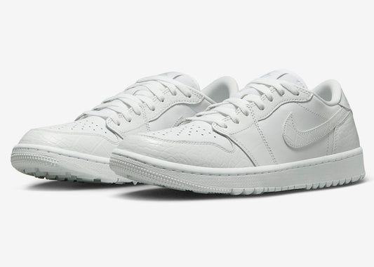 Jordan 1 Retro Low Golf White Croc