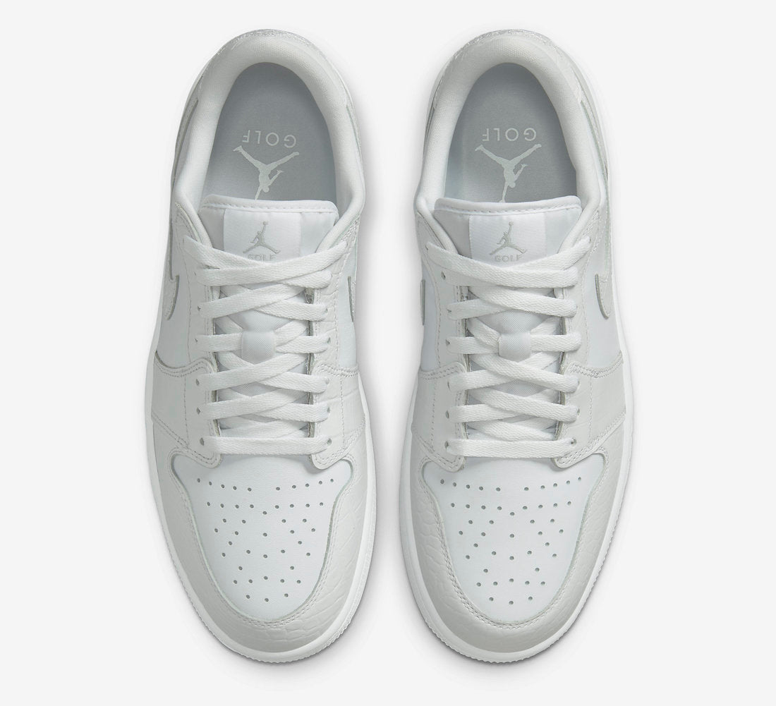 Jordan 1 Retro Low Golf White Croc