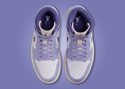 Jordan 1 Mid SE Chenille Sky J Light Purple (Women's)