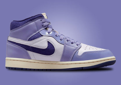 Jordan 1 Mid SE Chenille Sky J Light Purple (Women's)
