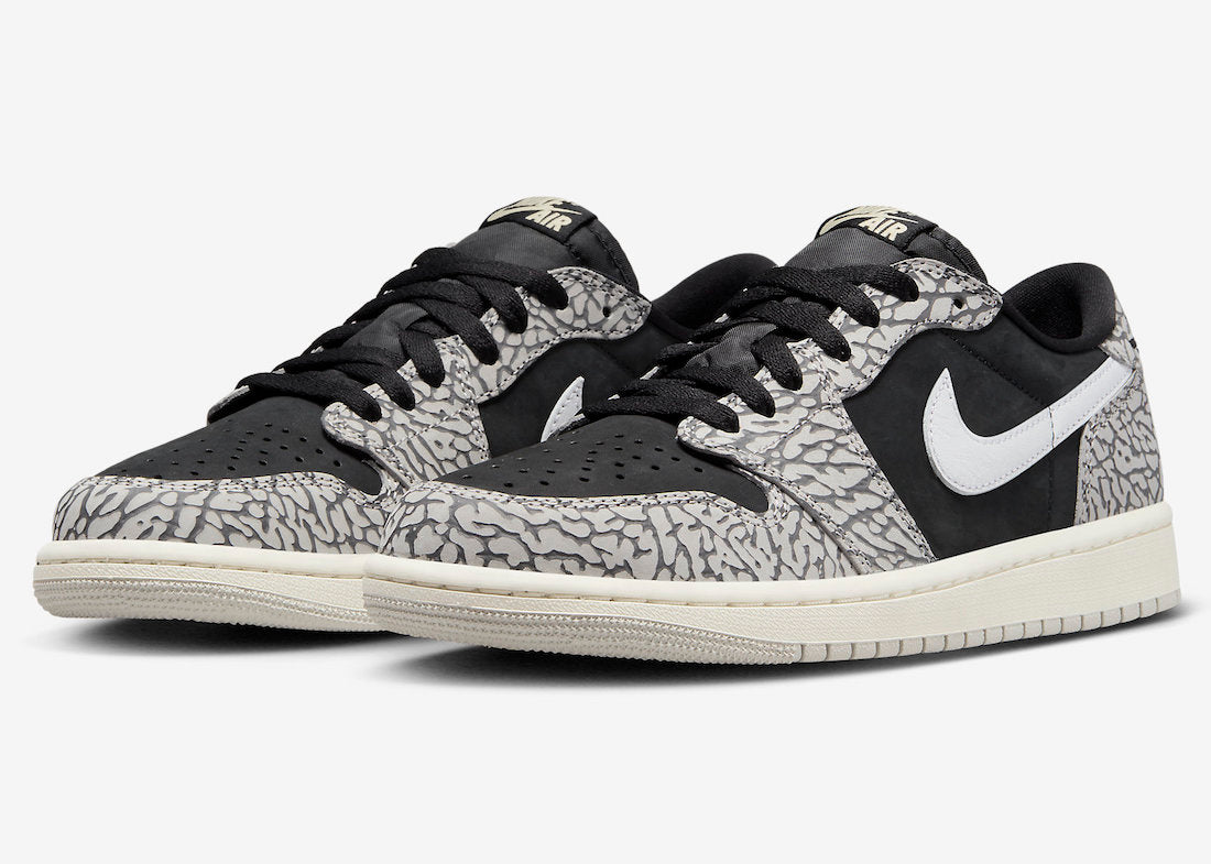 Jordan 1 Retro Low OG Black Cement
