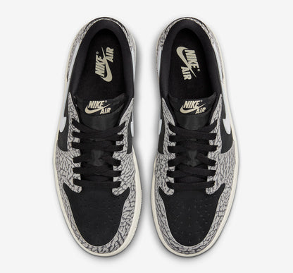 Jordan 1 Retro Low OG Black Cement