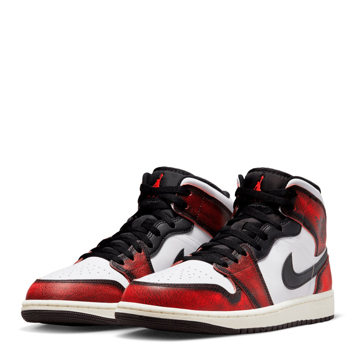 Jordan 1 Mid Wear-Away Chicago