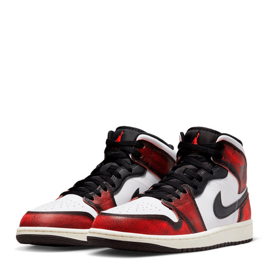 Jordan 1 Mid Wear-Away Chicago
