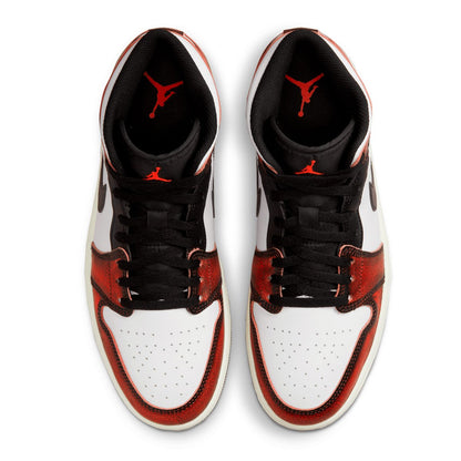 Jordan 1 Mid Wear-Away Chicago
