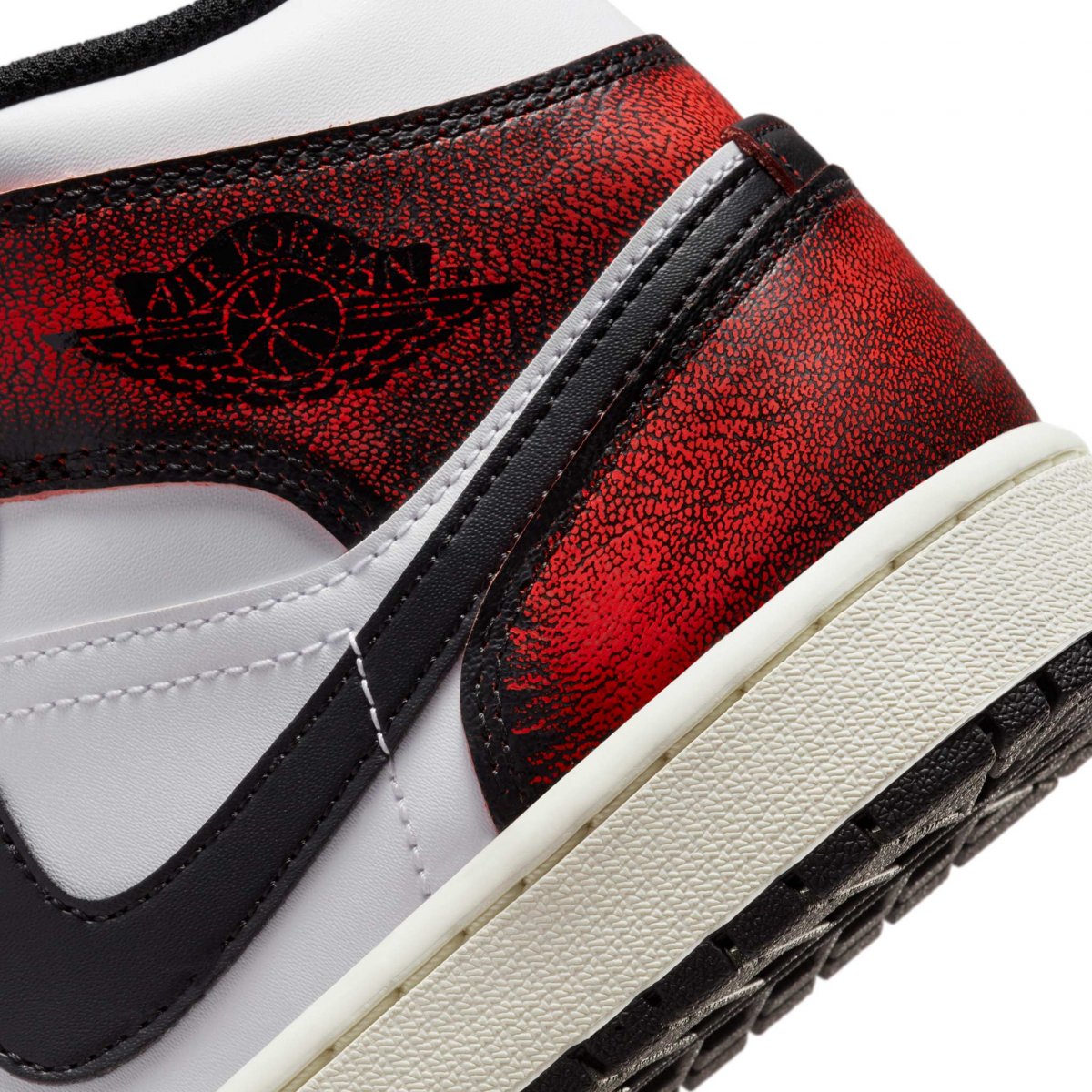 Jordan 1 Mid Wear-Away Chicago