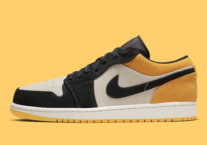 Jordan 1 Low Sail University Gold Black