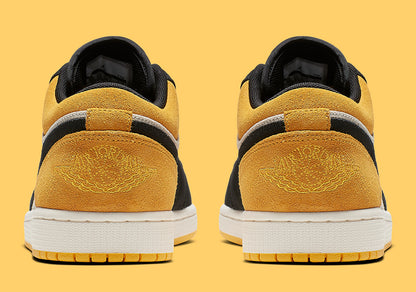 Jordan 1 Low Sail University Gold Black