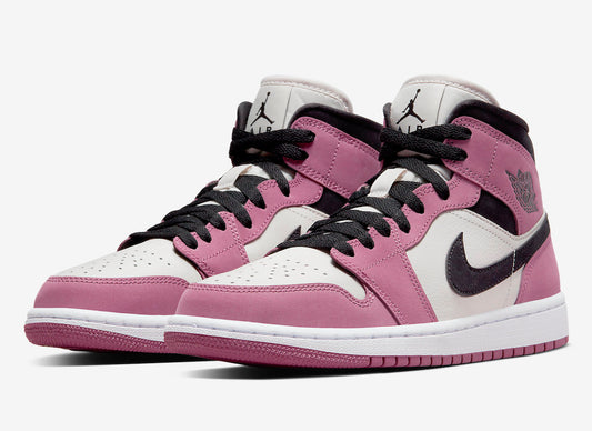 Jordan 1 Mid SE Light Mulberry (Women's)