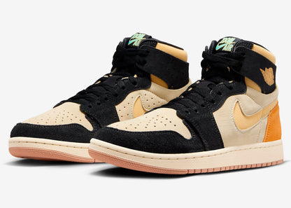 Jordan 1 High Zoom Air CMFT 2 Muslin Vivid Orange