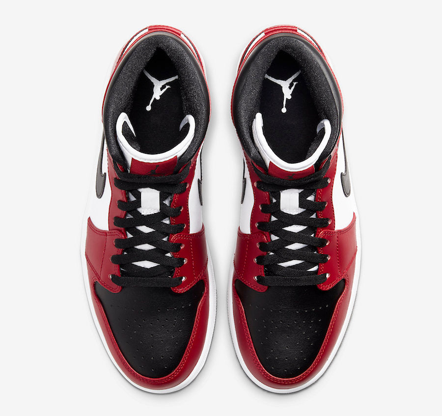 Jordan 1 Mid Chicago Toe