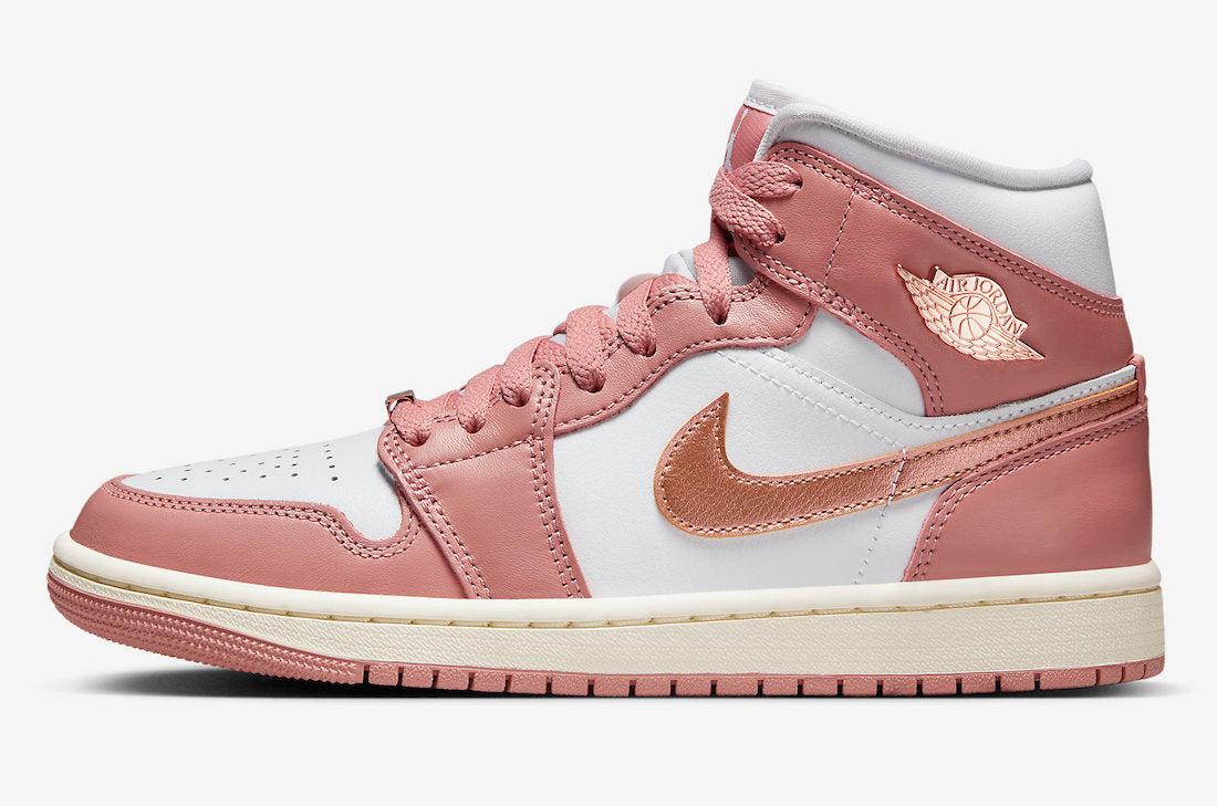 Jordan 1 Mid SE Red Stardust (Women's)