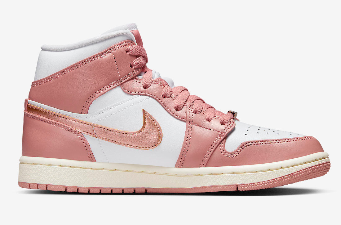 Jordan 1 Mid SE Red Stardust (Women's)