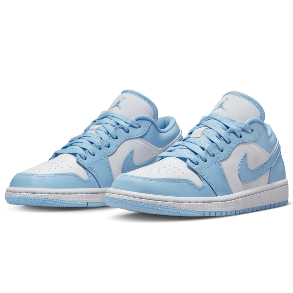 Jordan 1 Low White Ice Blue (Women's)