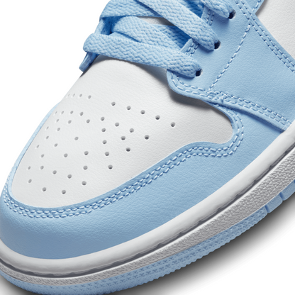 Jordan 1 Low White Ice Blue (Women's)